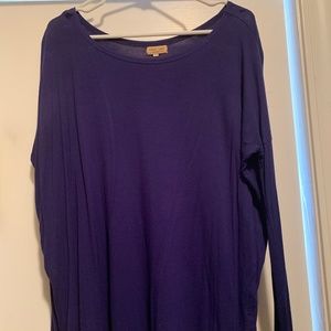 Royal Blue Piko Shirt- Size Medium